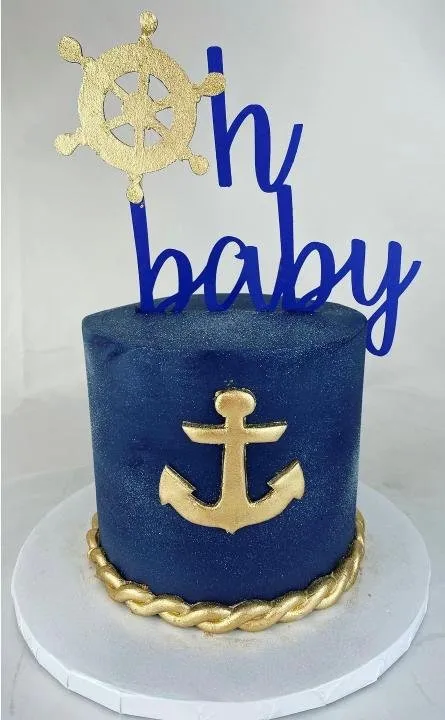 Custom baby shower cake by Cakes by Iz, photo 8