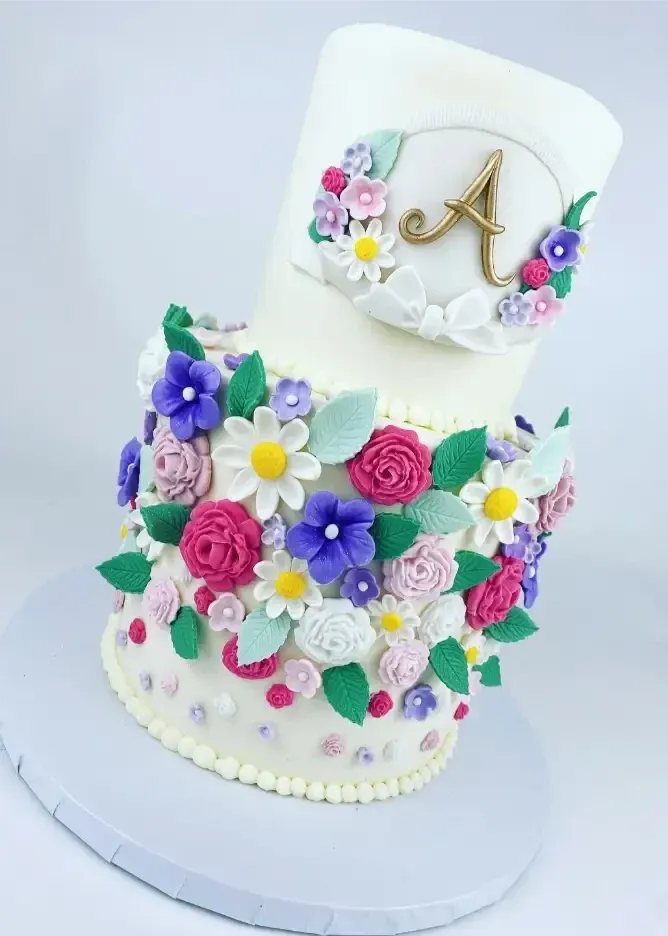 Custom bridal shower cake by Cakes by Iz, photo 15