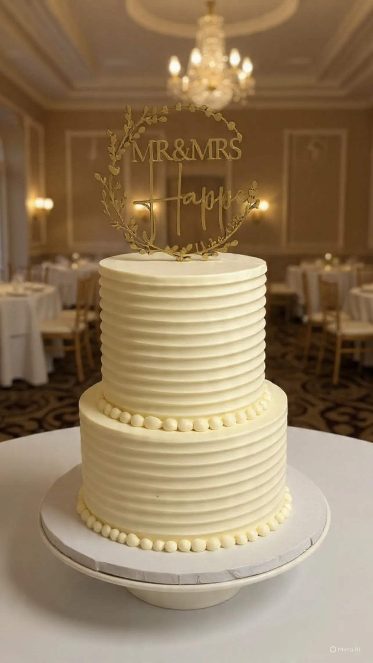 Modern & Minimalist wedding cake by Cakes by Iz, photo 6