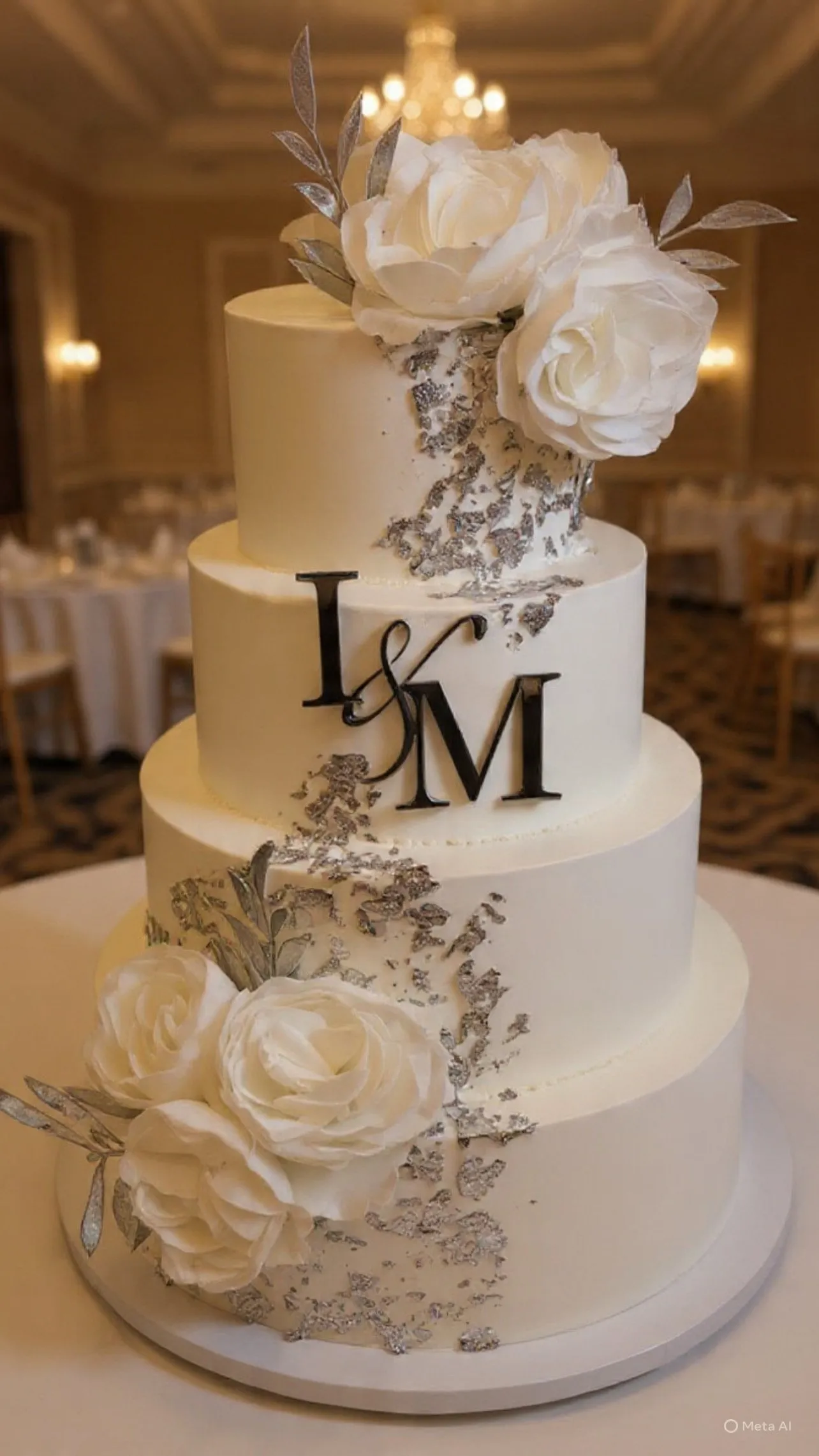 Wedding cake by Cakes by Iz, photo 1