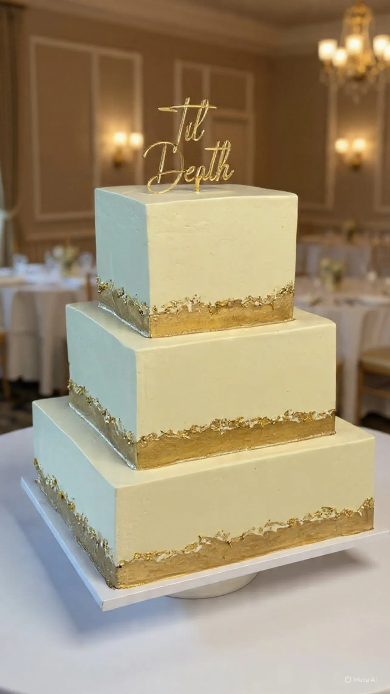 Classic & Elegant wedding cake by Cakes by Iz, photo 2