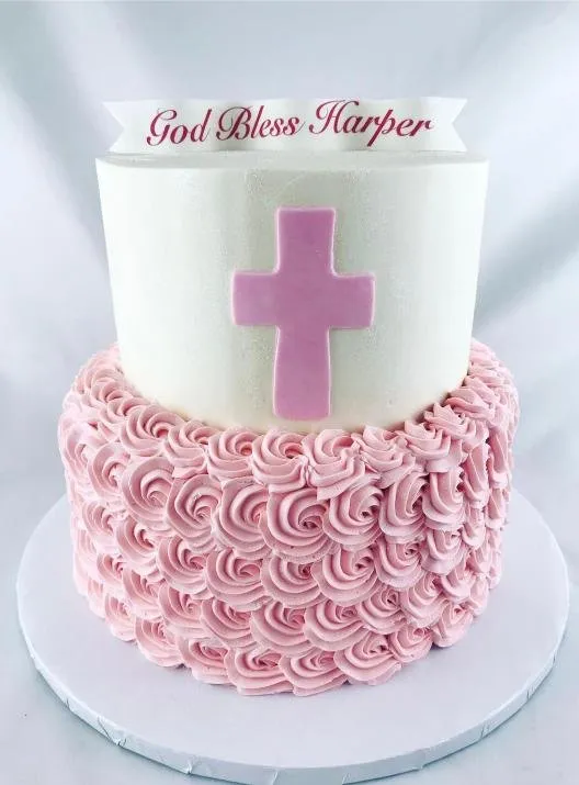 Custom communion cake by Cakes by Iz, photo 2