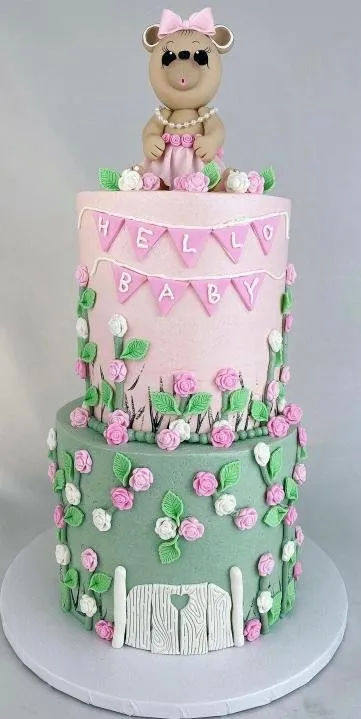Custom baby shower cake by Cakes by Iz, photo 10