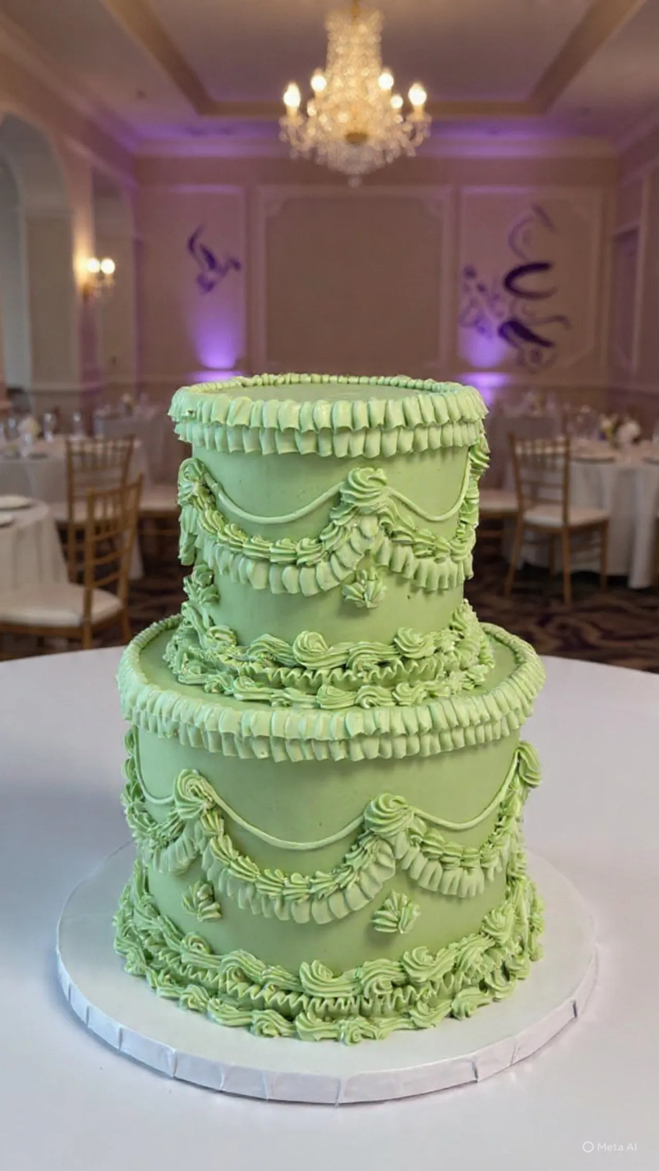 Wedding cake by Cakes by Iz, photo 3