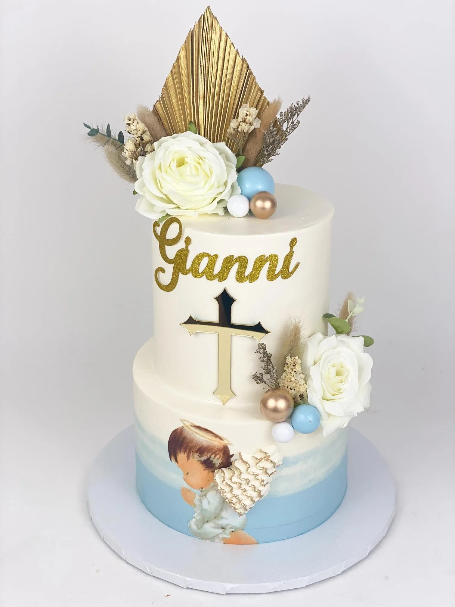 Custom communion cake by Cakes by Iz, photo 4