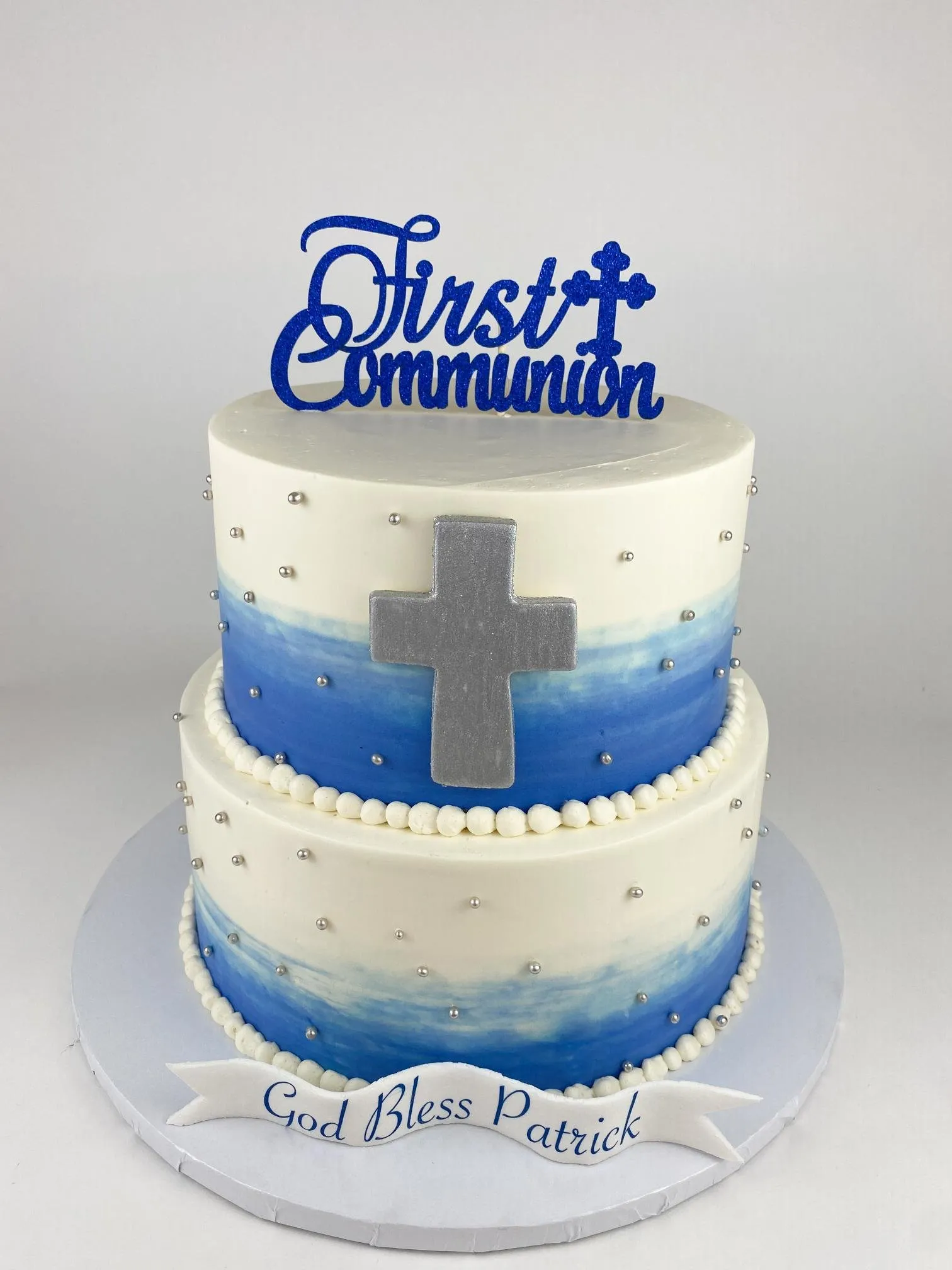 Custom communion cake by Cakes by Iz, photo 17