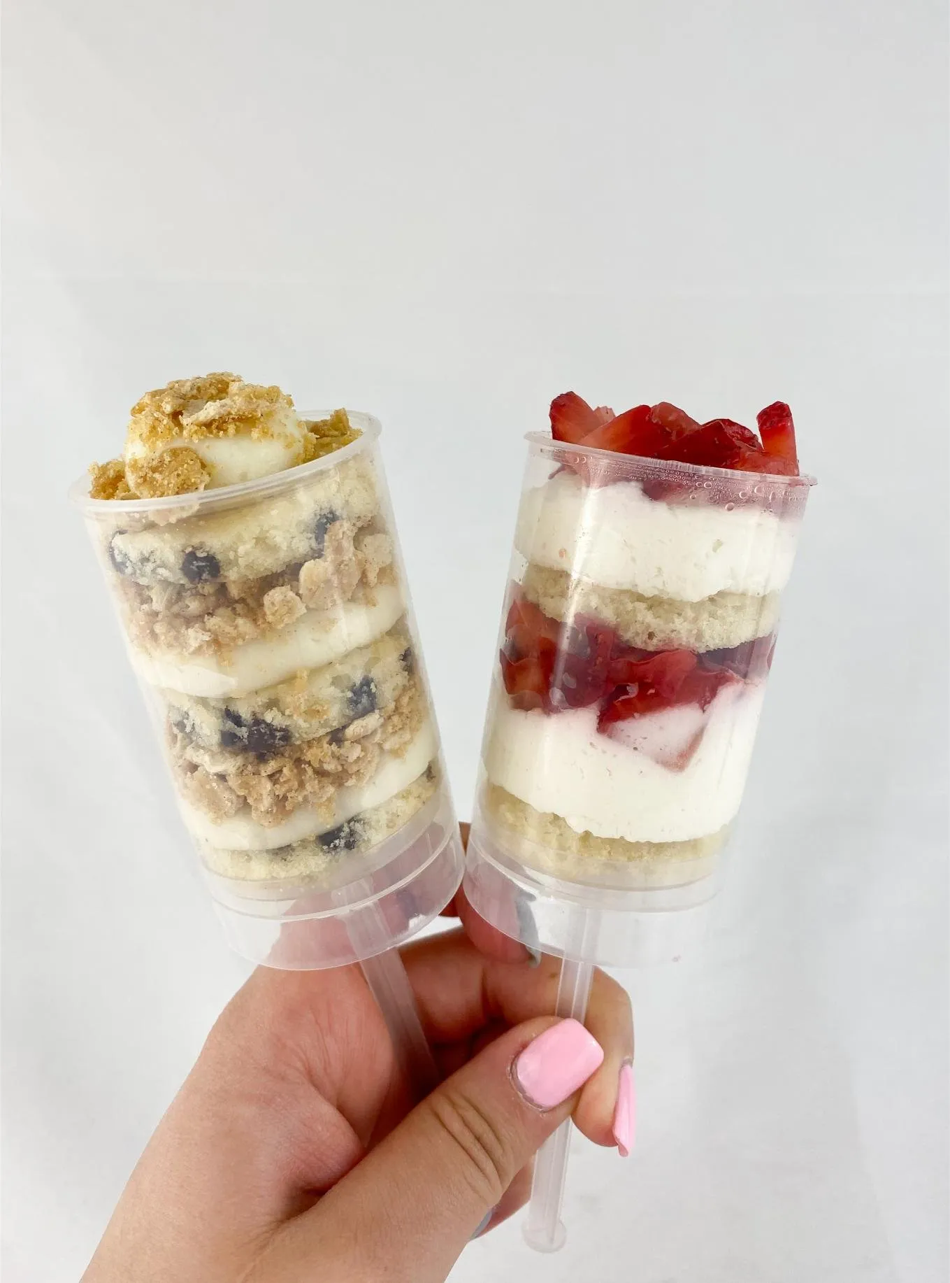 Cake push pops by Cakes by Iz