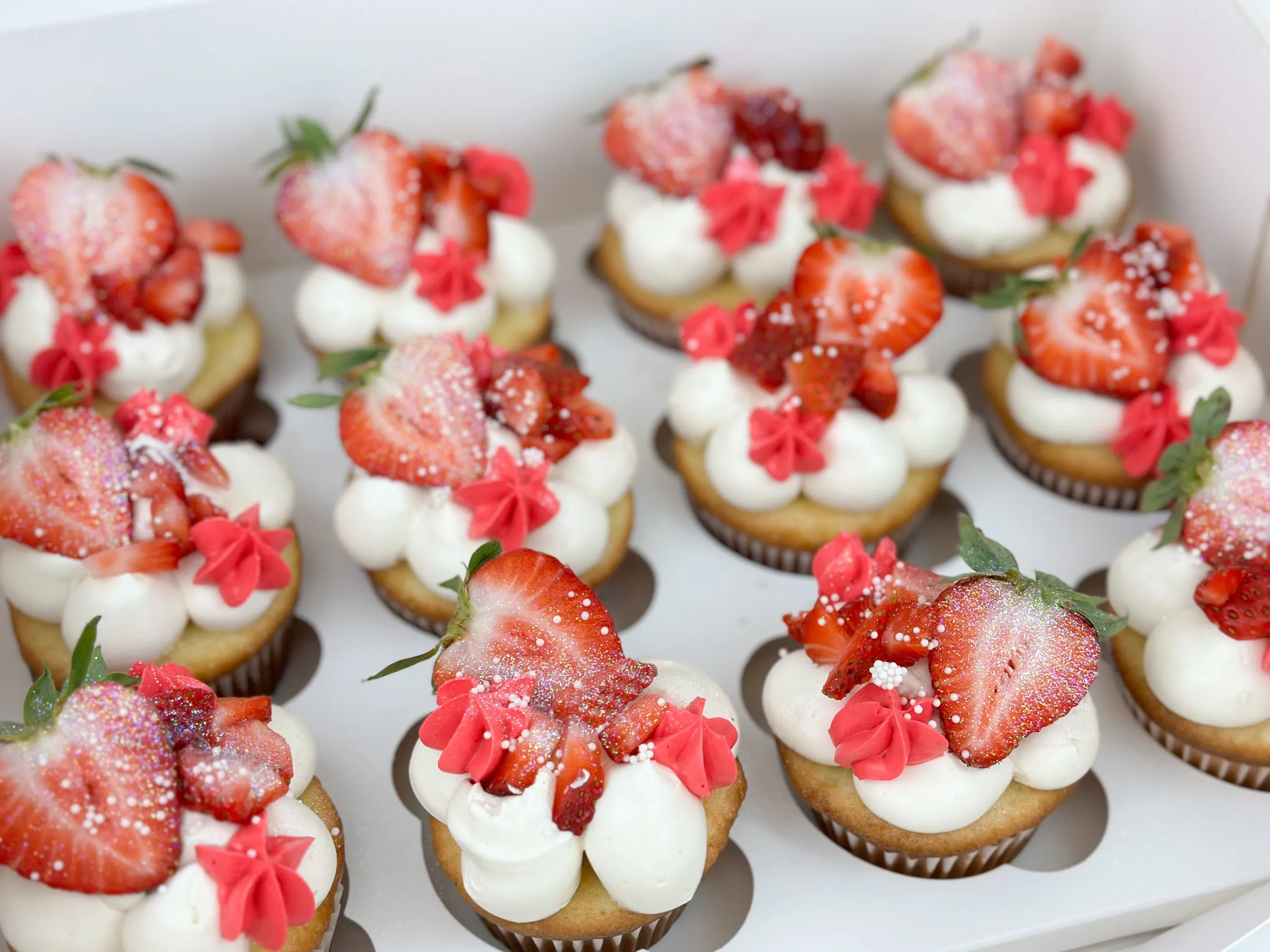 Custom cupcakes by Cakes by Iz