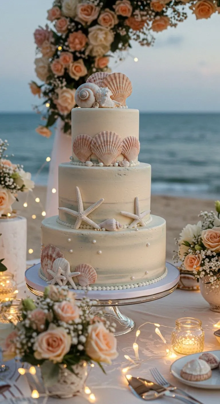 Seasonal Wedding Cakes wedding cake by Cakes by Iz, photo 4
