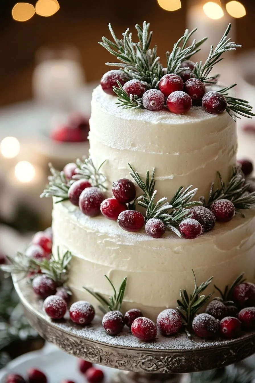 Seasonal Wedding Cakes wedding cake by Cakes by Iz, photo 1
