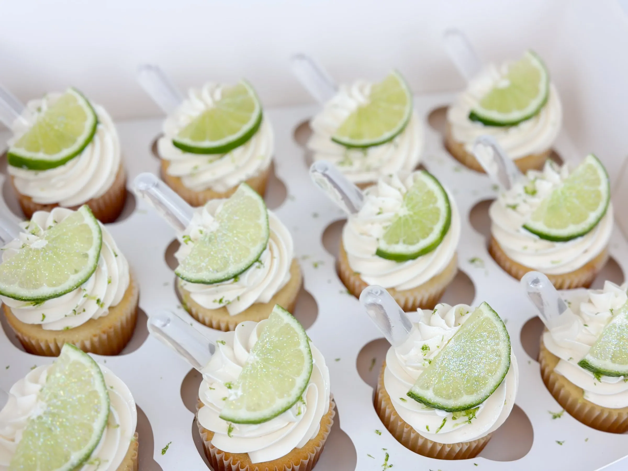 Alcohol-infused cupcakes by Cakes by Iz