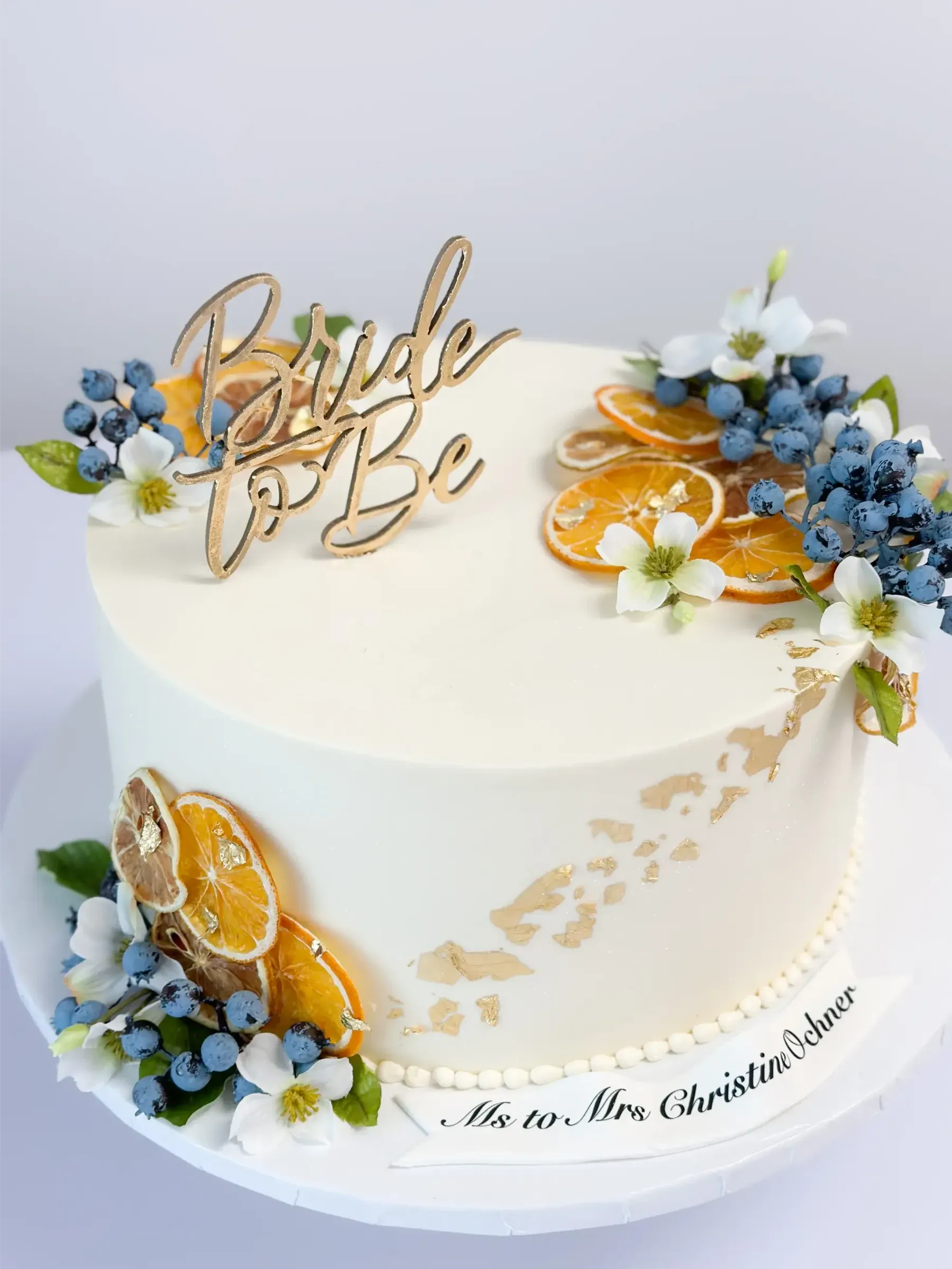 Custom bridal shower cake by Cakes by Iz, photo 11