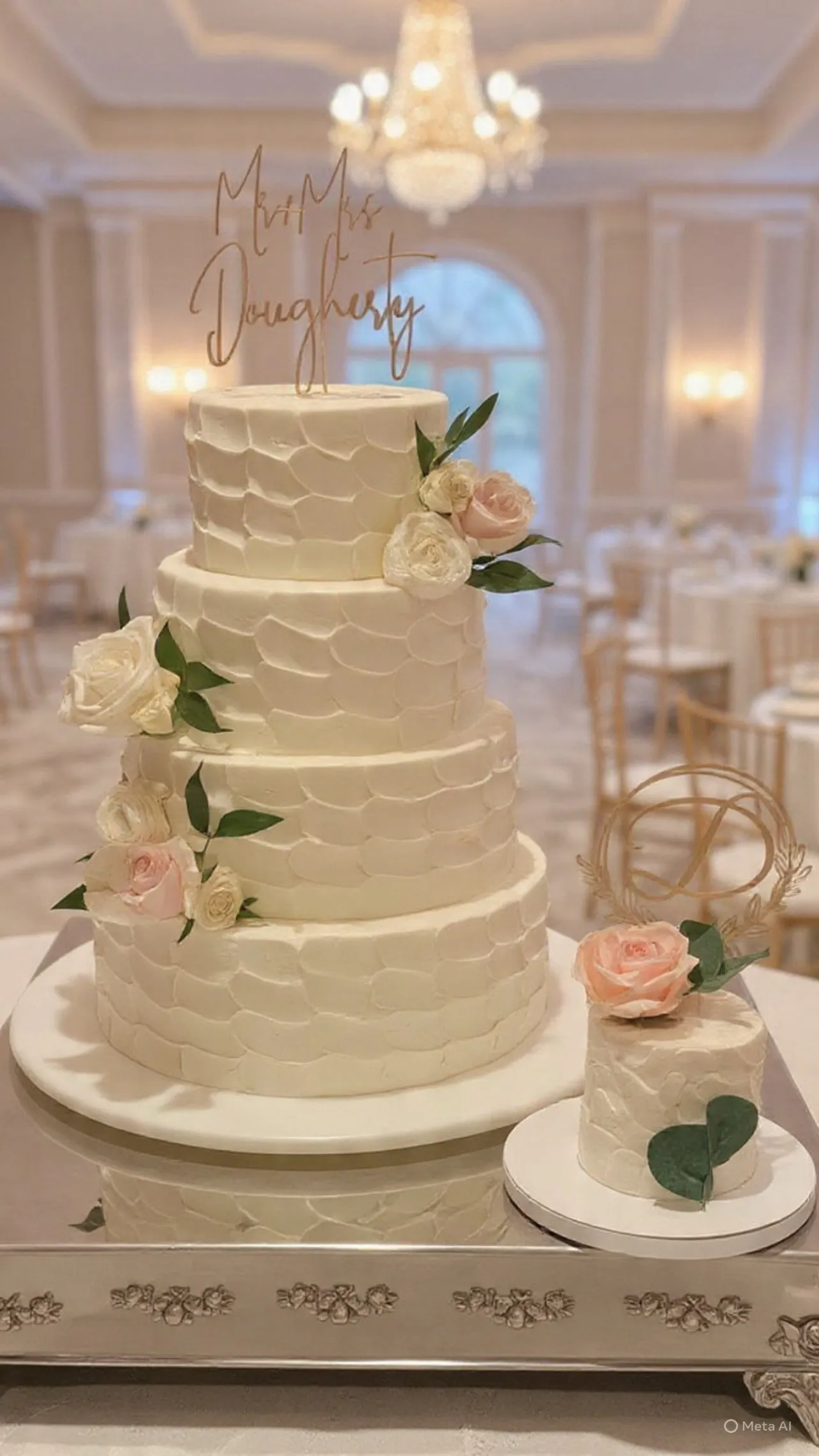 Wedding cake by Cakes by Iz, photo 6